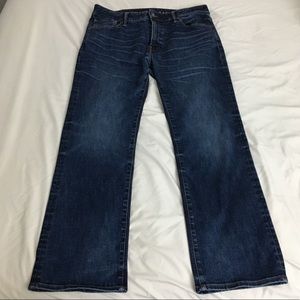 American Eagle Dark Bootcut Jeans.